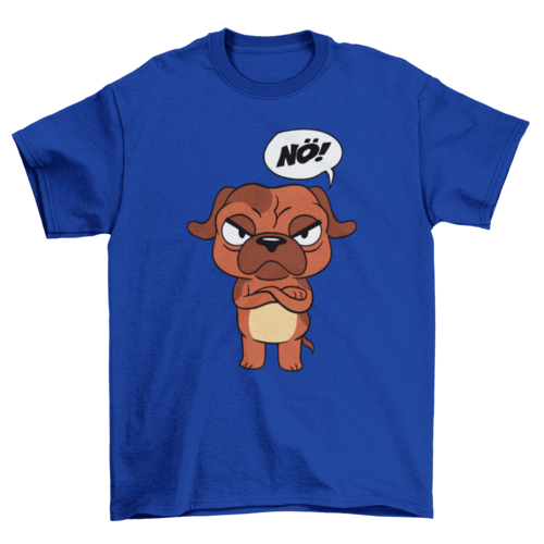 Angry dog t-shirt